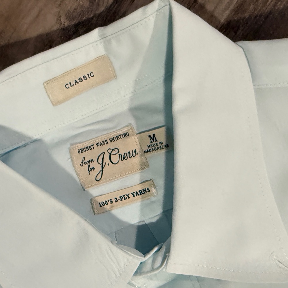 J.Crew Secret Wash Cotton Classic Medium